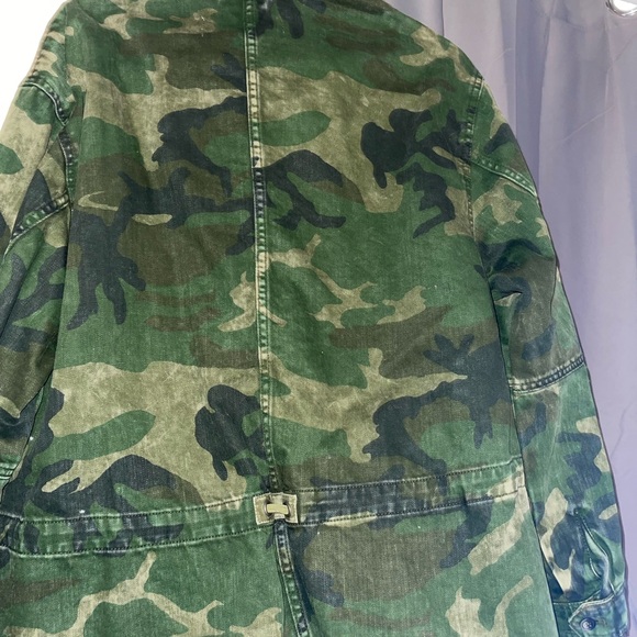 Free People Camp Jacket | color : green | size: small - Picture 4 of 4